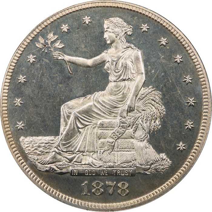 1878 Trade Dollar ($1) Photo 3