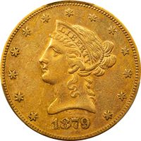 1879-CC Liberty Gold Eagle ($10) Obverse Image