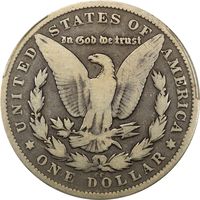 1879-CC Morgan Dollar ($1) Reverse Image