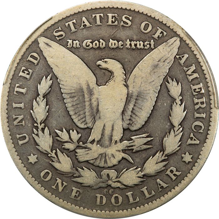 1879-CC Morgan Dollar ($1) Reverse Image