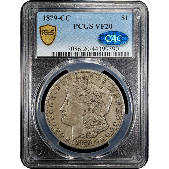 1879-CC Morgan Dollar ($1) Obverse Slab Image