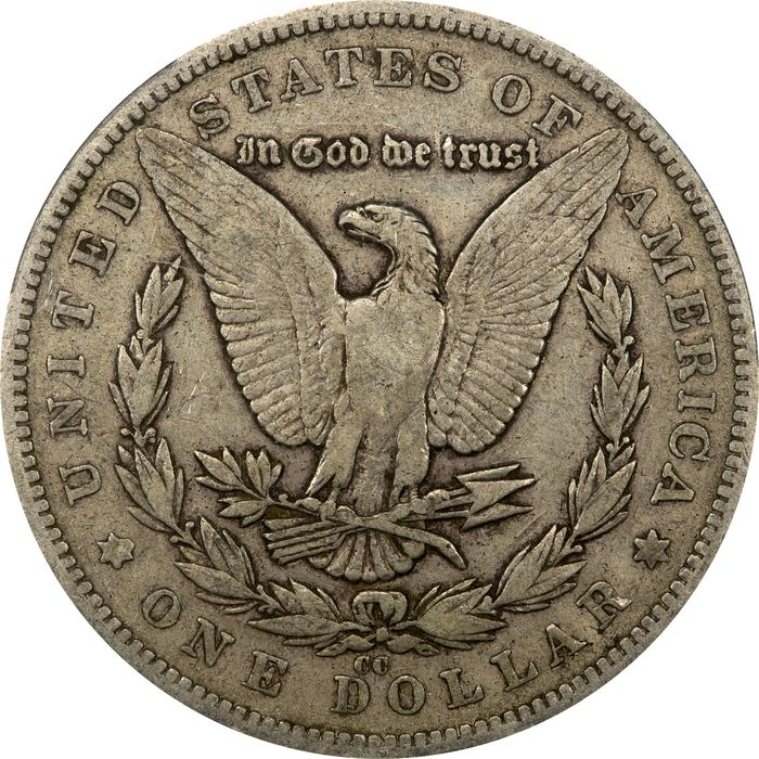1879-CC Morgan Dollar ($1) Reverse Image