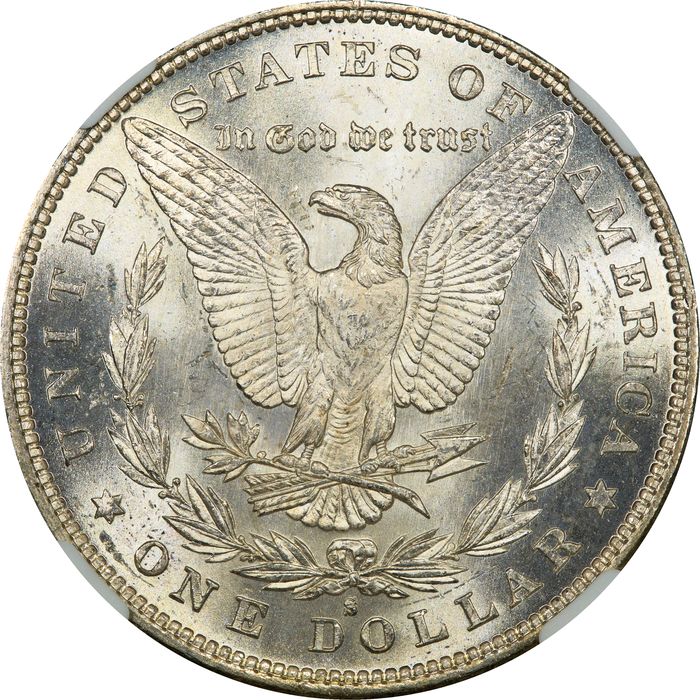 1879-S Morgan Dollar ($1) Reverse Image