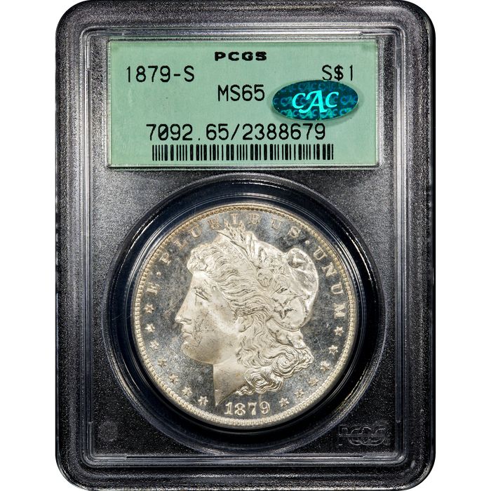 1879-S Morgan Dollar ($1) OGH Obverse Slab Image