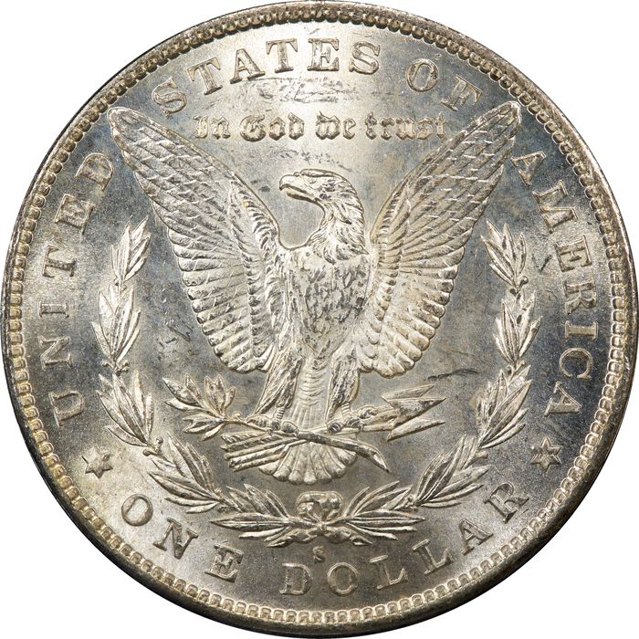 1879-S Morgan Dollar ($1) OGH Reverse Image