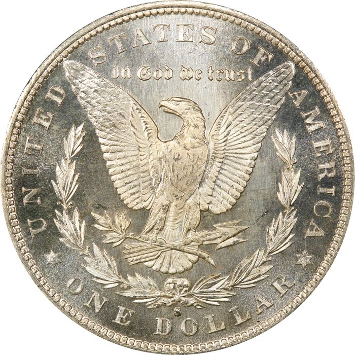 1879-S Morgan Dollar ($1) Reverse Image