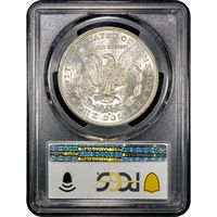 1879-S Morgan Dollar ($1) Rainbow Toner Reverse Slab Image