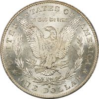 1879-S Morgan Dollar ($1) Rainbow Toner Reverse Image
