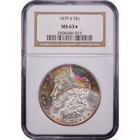 1879-S Morgan Dollar ($1) Toner Obverse Slab Image