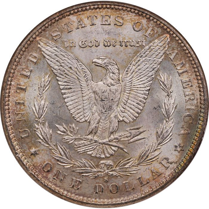 1879-S Morgan Dollar ($1) Toner Reverse Image