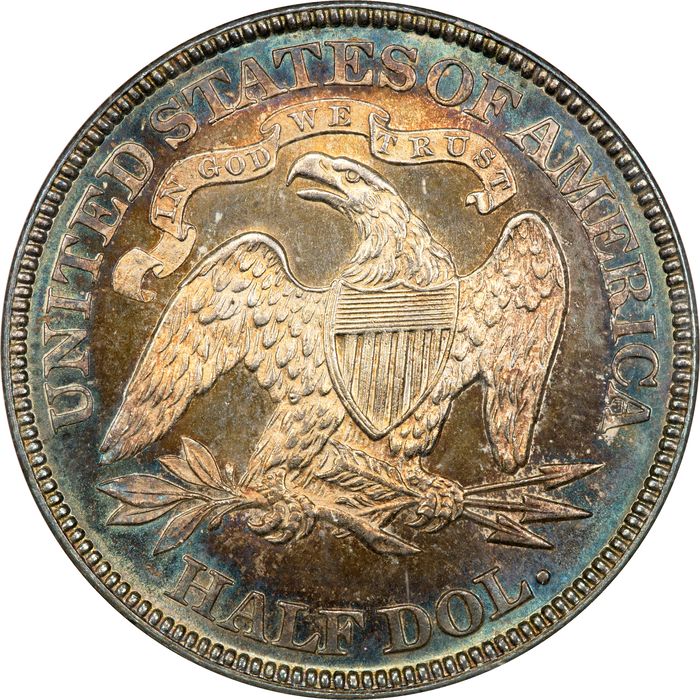 1879 Seated Liberty Half Dollar (50c) Reverse Image