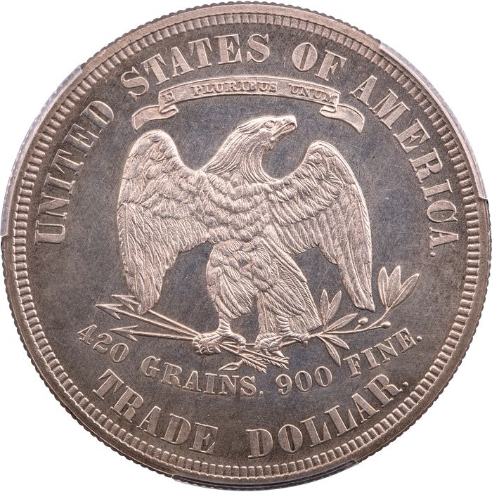 1879 Trade Dollar (T$1) Reverse Image