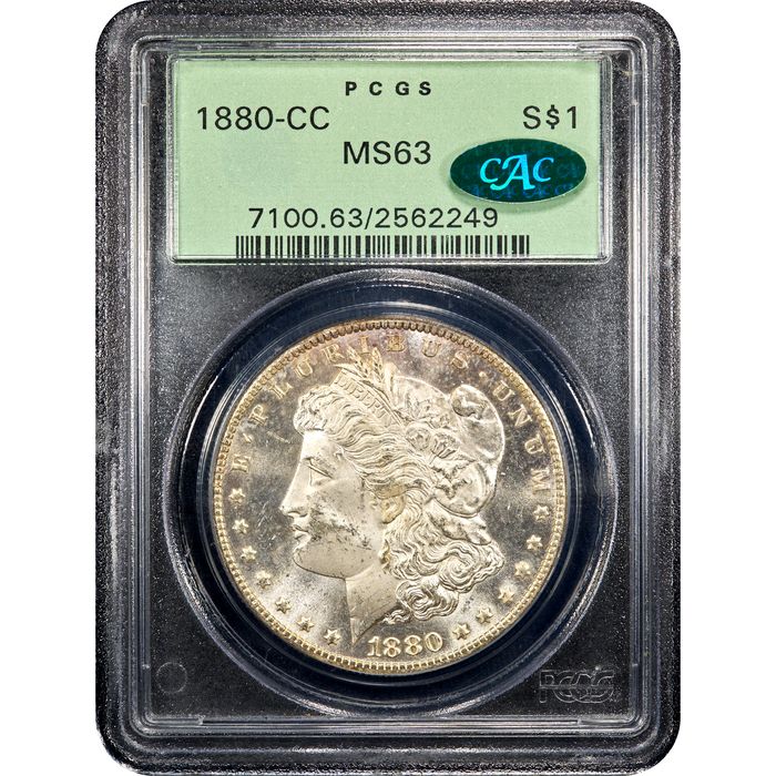 1880-CC Morgan Dollar ($1) OGH Obverse Image