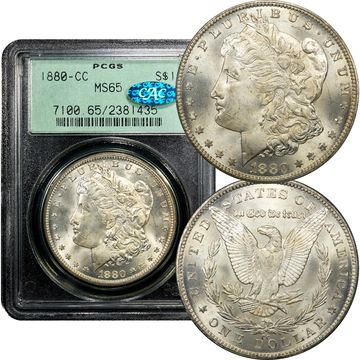 1880-CC Morgan Dollar ($1) OGH Composite Image