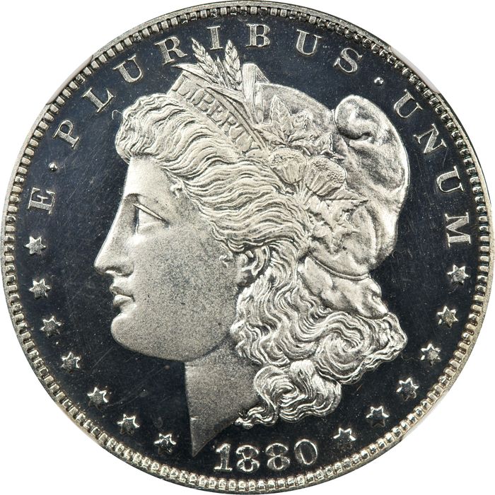 1880 Morgan Dollar ($1) Obverse Image