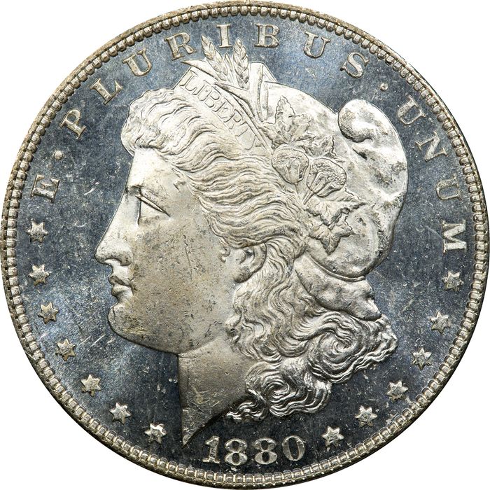 1880 Morgan Dollar ($1) Obverse Image