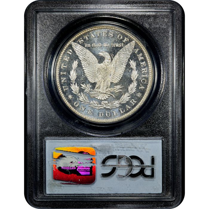 1880 Morgan Dollar ($1) Reverse Slab Image
