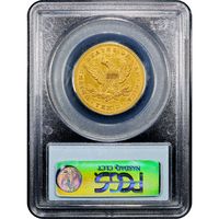1880-O Liberty Gold Eagle ($10) Reverse Slab Image
