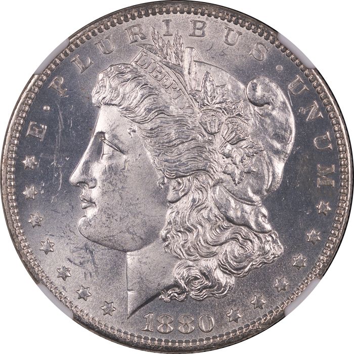 1880-O Morgan Dollar ($1) Photo 3
