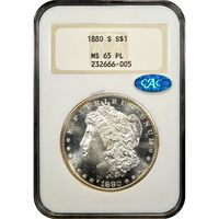 1880-S Morgan Dollar ($1) Obverse Image