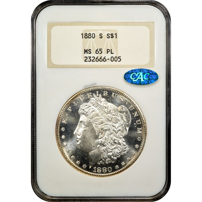 1880-S Morgan Dollar ($1) Obverse Image