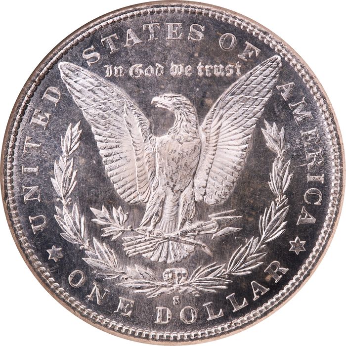 1880-S Morgan Dollar ($1) Reverse Image