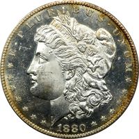 1880-S Morgan Dollar ($1) OGH Obverse Image