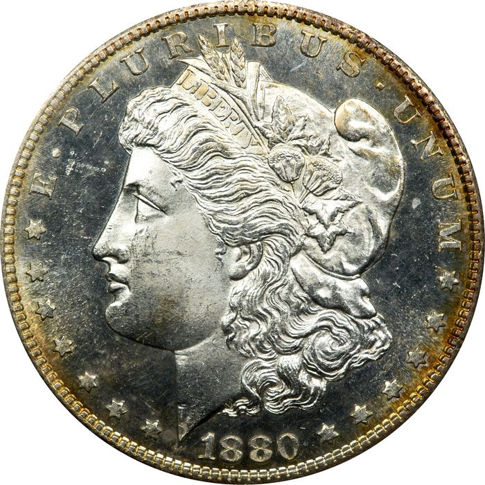1880-S Morgan Dollar ($1) OGH Obverse Image