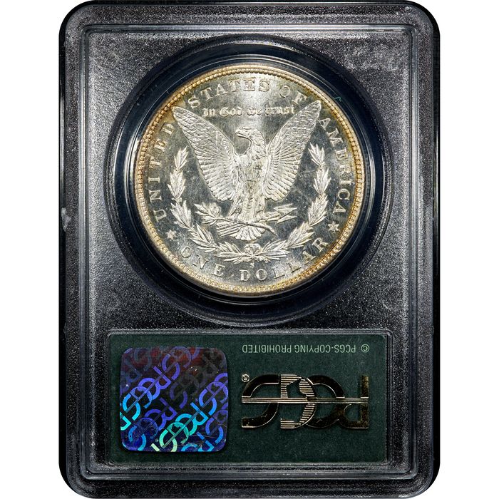 1880-S Morgan Dollar ($1) OGH Reverse Slab Image