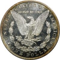 1880-S Morgan Dollar ($1) OGH Reverse Image