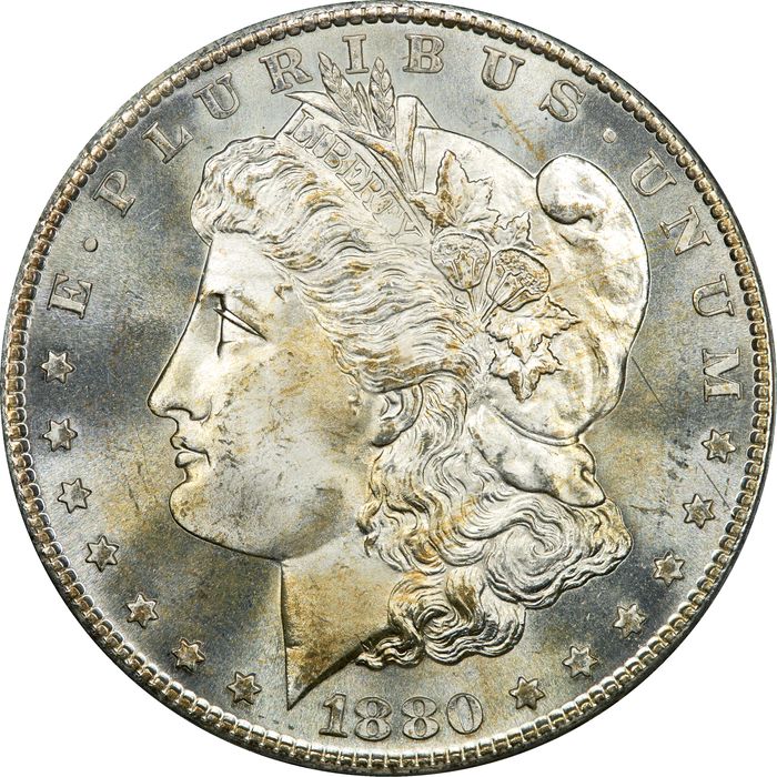 1880-S Morgan Dollar ($1) OGH Photo 3