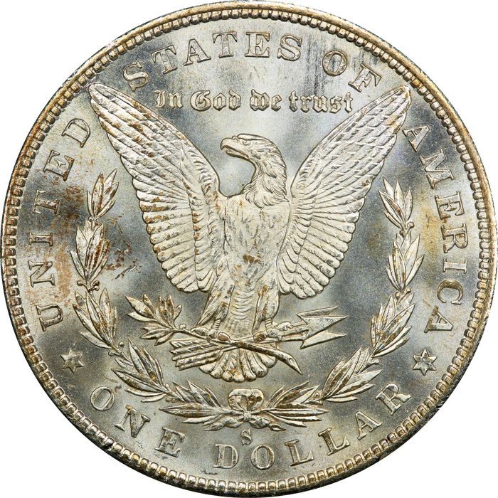 1880-S Morgan Dollar ($1) OGH Photo 4