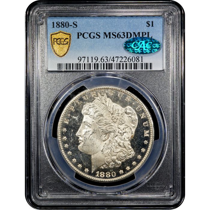 1880-S Morgan Dollar ($1) Obverse Image