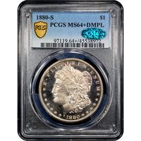1880-S Morgan Dollar ($1) Obverse Slab Image