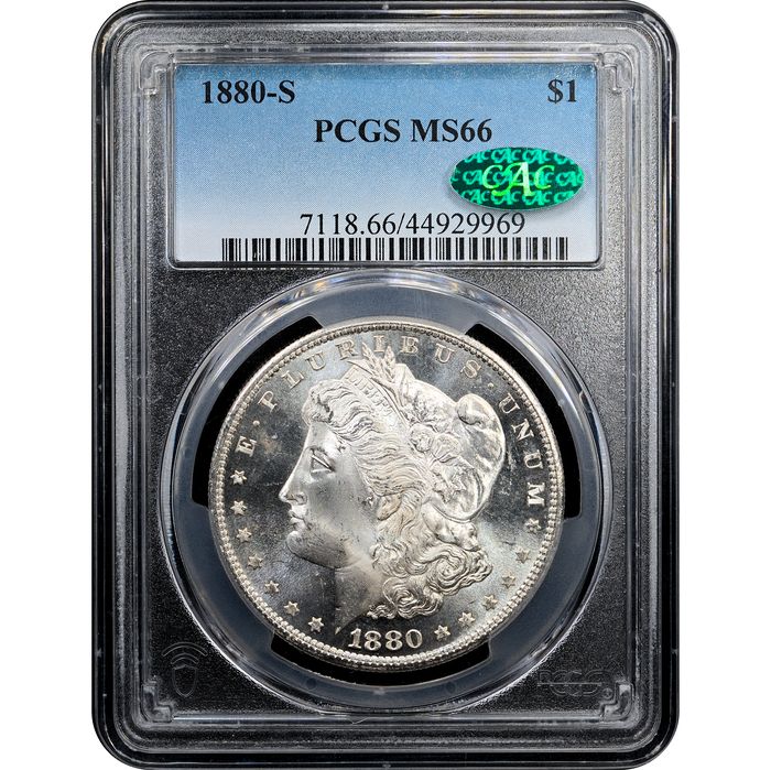 1880-S Morgan Dollar ($1) Obverse Slab Image