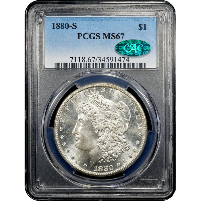 1880-S Morgan Dollar ($1) Obverse Image