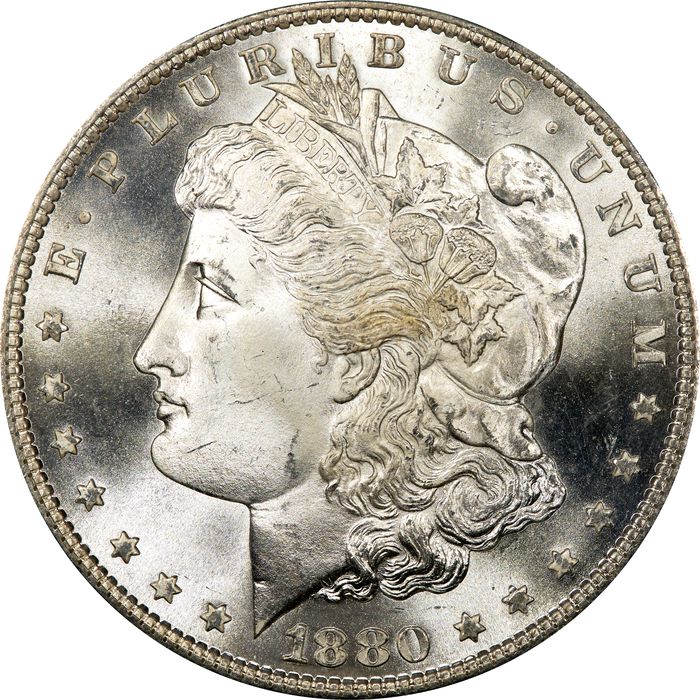 1880-S Morgan Dollar ($1) Obverse Image