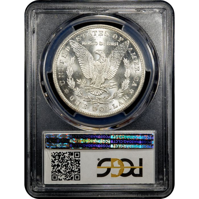 1880-S Morgan Dollar ($1) Reverse Slab Image