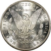 1880-S Morgan Dollar ($1) Reverse Image