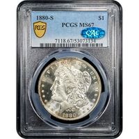 1880-S Morgan Dollar ($1) Obverse Image