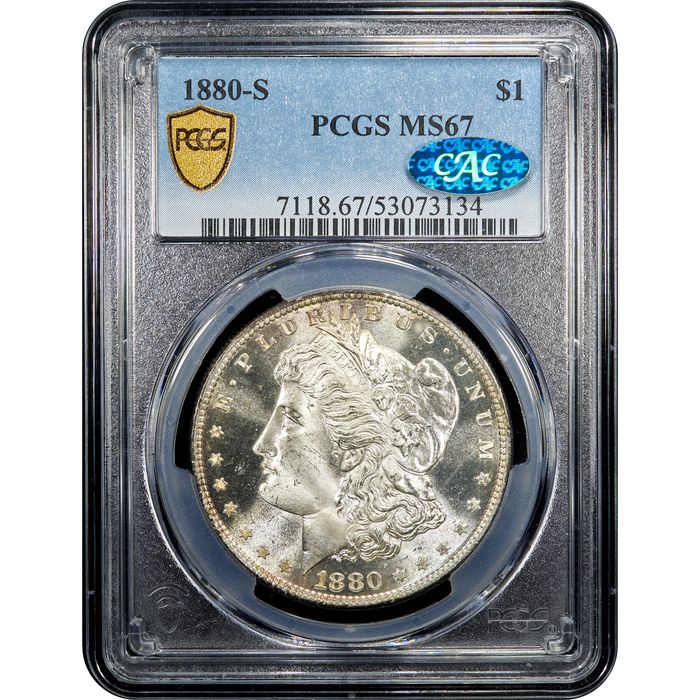 1880-S Morgan Dollar ($1) Obverse Image