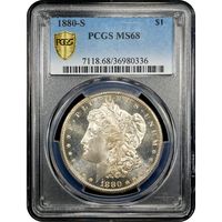 1880-S Morgan Dollar ($1) Obverse Image