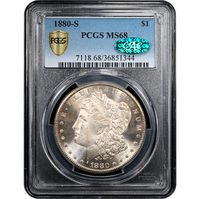 1880-S Morgan Dollar ($1) Obverse Slab Image