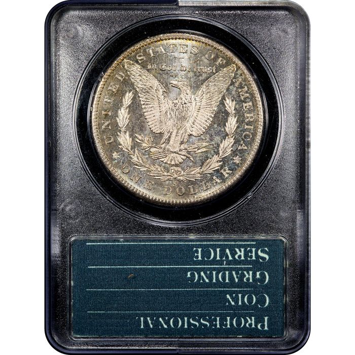1880-S Morgan Dollar ($1) Rattler Reverse Slab Image