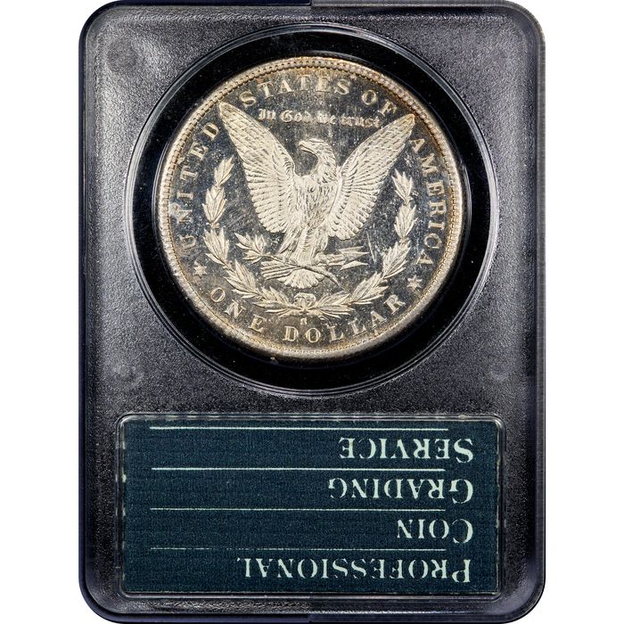 1880-S Morgan Dollar ($1) Rattler Reverse Image