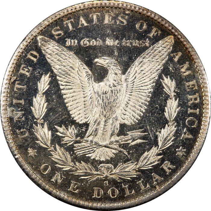 1880-S Morgan Dollar ($1) Rattler Photo 4