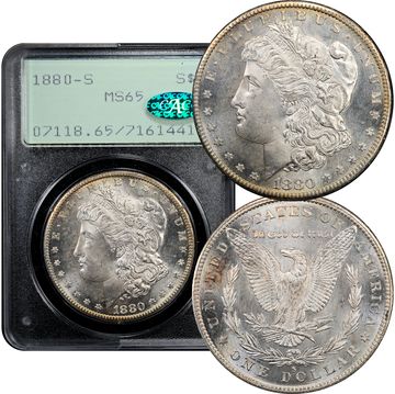 1880-S Morgan Dollar ($1) Rattler Composite Image