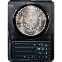 1880-S Morgan Dollar ($1) Rattler Reverse Slab Image