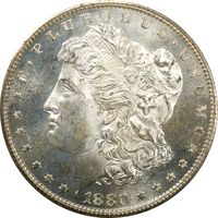 1880-S Morgan Dollar ($1) Rattler Photo 3