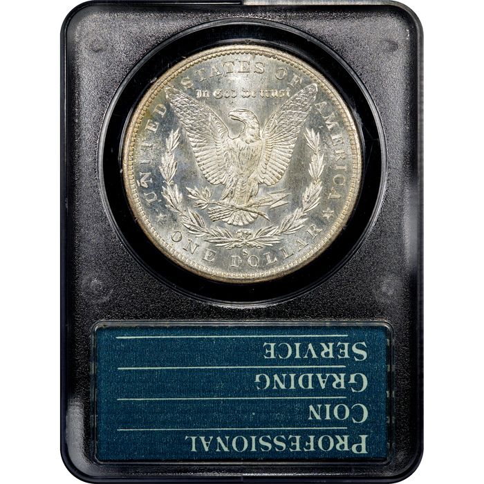 1880-S Morgan Dollar ($1) Rattler Reverse Image